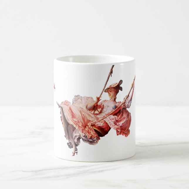 Swing-målningen av Jean-Honoré Fragonard Kaffemugg (Center)