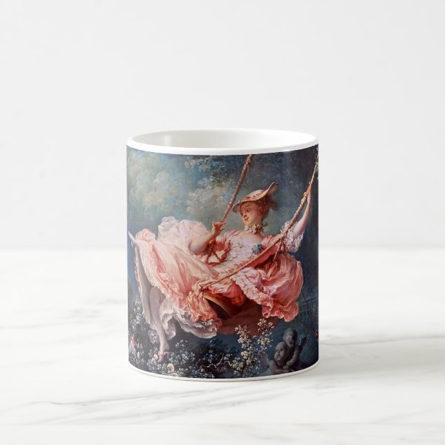 Swing-målningen av Jean-Honoré Fragonard Kaffemugg (Center)