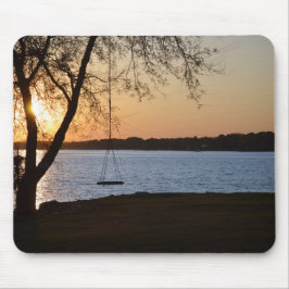 Swing på floden vid Sunset Musmatta