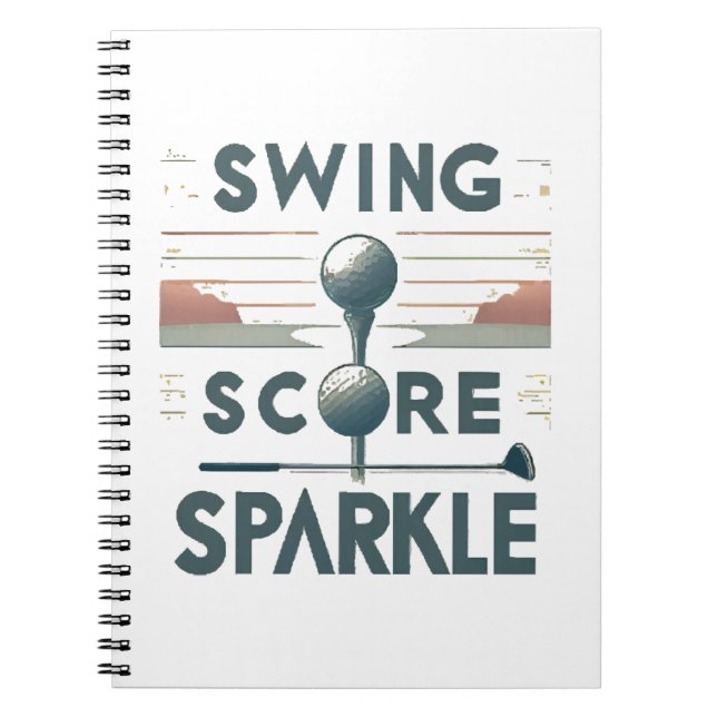Swing, Score, Gnistra Anteckningsbok (Framsidan)
