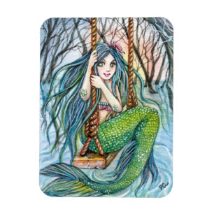 Swing - Sjöjungfru Art Magnet