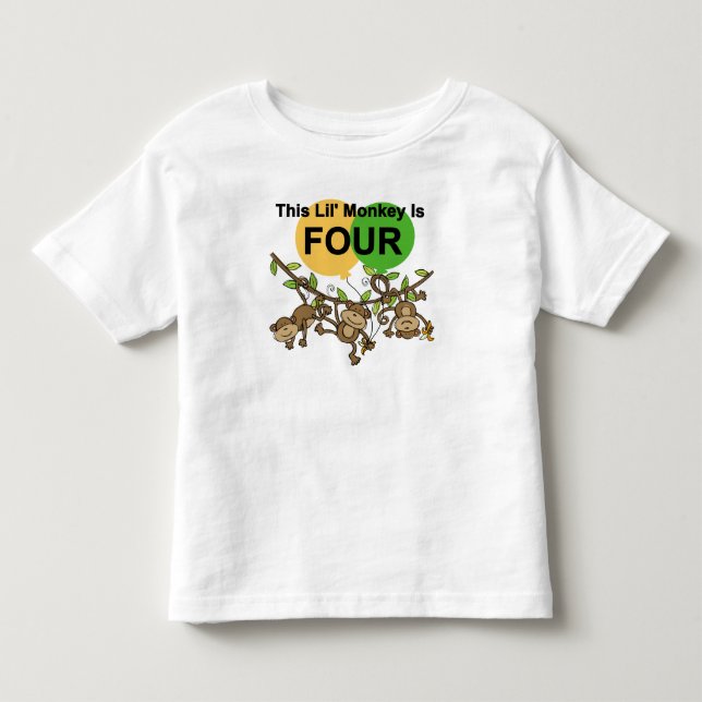 Swingapor 4e födelsedagen Tshirts och presenter (Framsida)