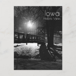 Swingbridge i Ames Iowa Vykort