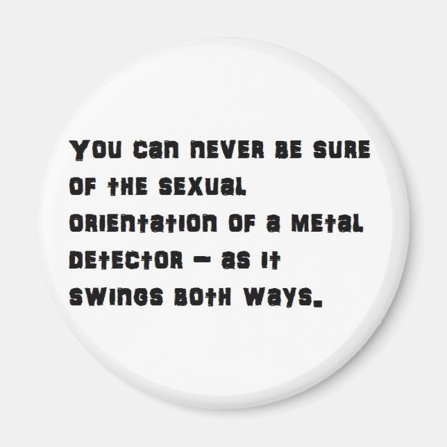 Swingdetektor Magnet (Framsidan)