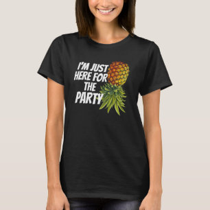 Swinger Ananasfest Rollig Svägerska Pinsam T Shirt