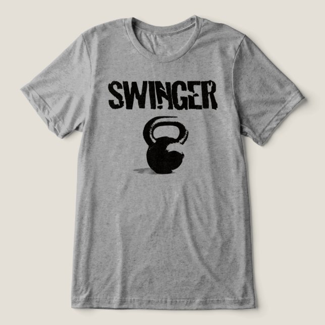 SWINGER Gym Bootcamp CrossFit  T Shirt (Design Framsida)