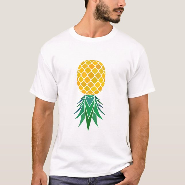 Swinger Pride (Vit) T Shirt (Framsida)