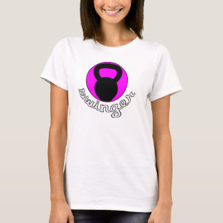 Swinger" T-tröja för damer Kettlebell " Tee