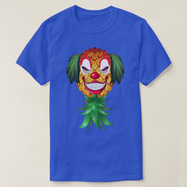 Swinger Upside Up Down Pineapple Creepy Clown Hall T Shirt (Design framsida)