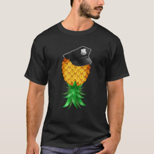 Swinger Upside Up Down Pineapple Police Officer Ha T Shirt