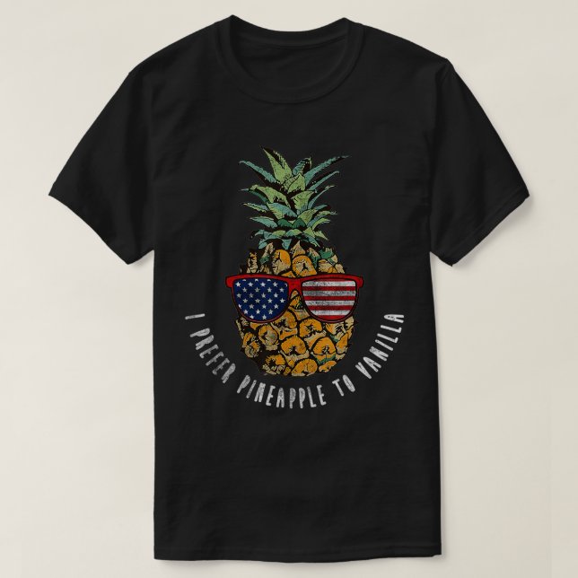 Swingers livsstil föredrar anas framför vaniljs ro t shirt (Design framsida)