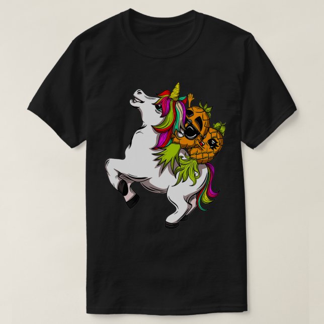 Swingers par Ananas Swingle på en Unicorn Sw T Shirt (Design framsida)