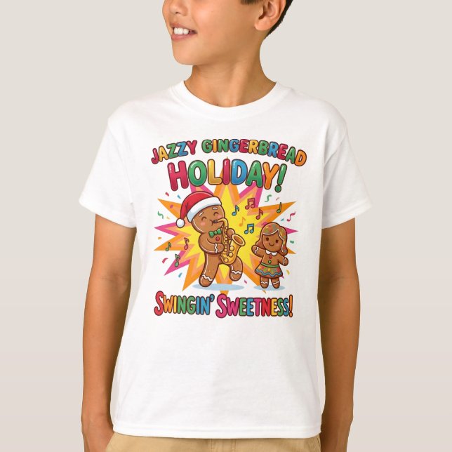 Swingin' Sweetness Pepparkakströja – Festiv S T Shirt (Framsida)
