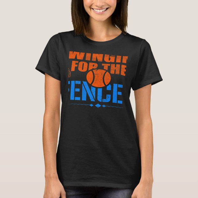 Swinging for the Fences Baseball Cute Memine 1 T Shirt (Framsida)