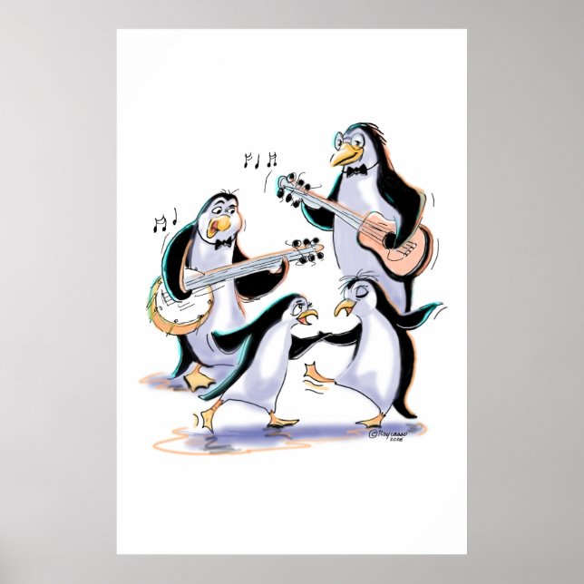 sWiNgInG pEnGuInS Poster (Framsidan)