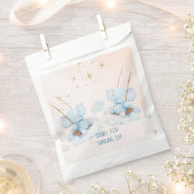 Swinging Twin Elephants Baby Shower