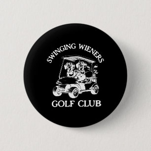 SwingWieners Golf Klubb Dachshund Wiener Hund Fa Knapp