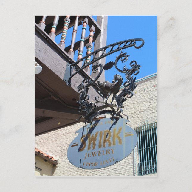 Swirk Jewelry Sign #2 Vykort (Framsida)