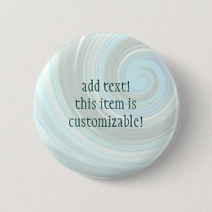 Swirl Anpassningsbar Buttons and Stift to Personal Knapp