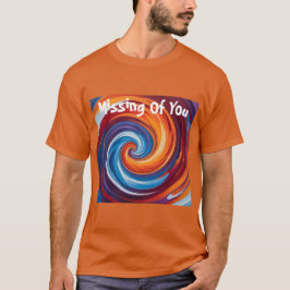 Swirl Art Manar Tshirt Design T Shirt