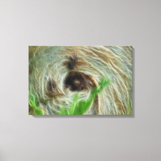 Swirl beehive decor canvastryck