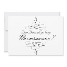 Swirl Black and White blir min Groomssin.