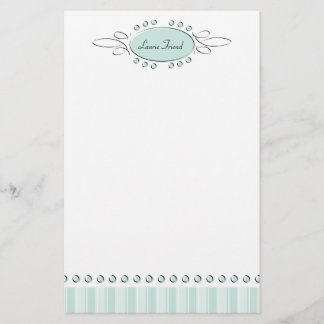 Swirl Decor Brevpapper