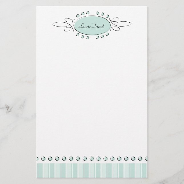 Swirl Decor Brevpapper (Framsida)