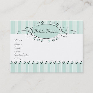 Swirl Decor Visitkort