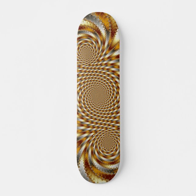 Swirl Fractal 1 - Fractal Skateboard (Framsida)