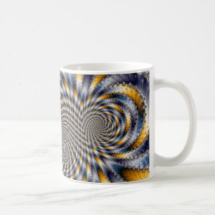 Swirl Fractal 2 - Fractal Mugg