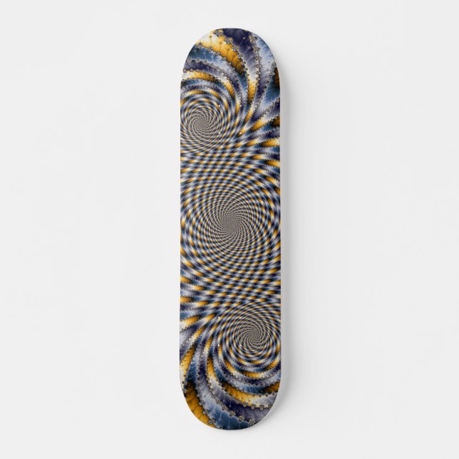 Swirl Fractal 2 - Fractal Skateboard (Framsida)
