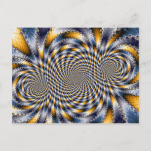 Swirl Fractal 2 - Fractal vykort