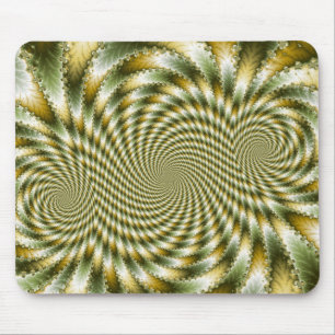 Swirl Fractal 3 - Fractal Mousepad Musmatta