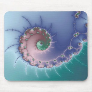 Swirl - Fractal Mousepad Musmatta