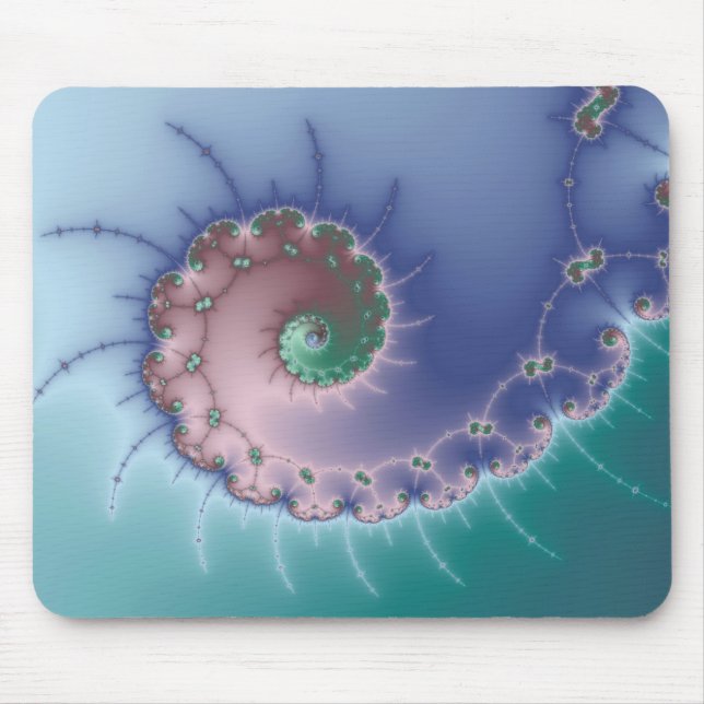 Swirl - Fractal Mousepad Musmatta (Framsidan)