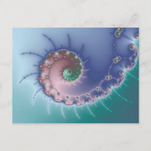 Swirl - Fractal vykort
