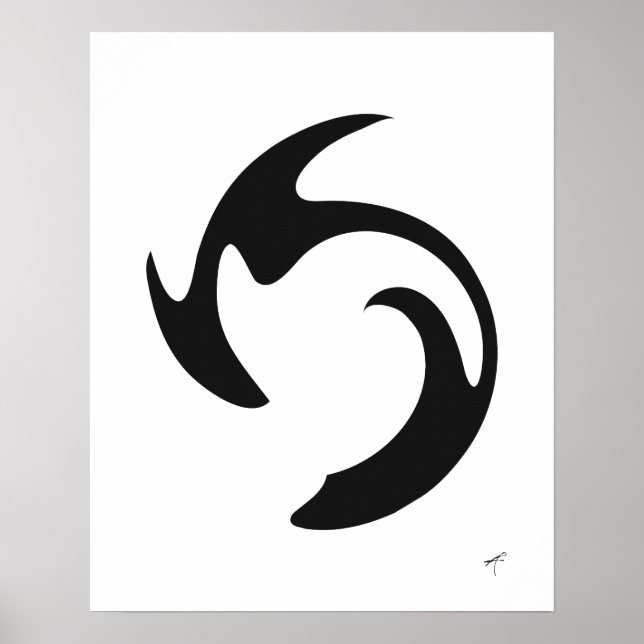 Swirl Graffiti Poster (Framsidan)