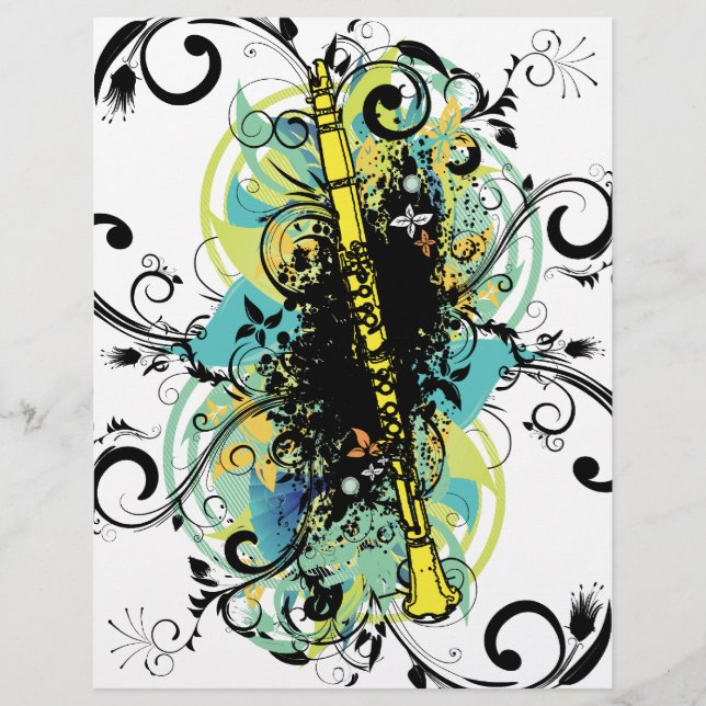 Swirl Grunge Clarinet (Framsida)