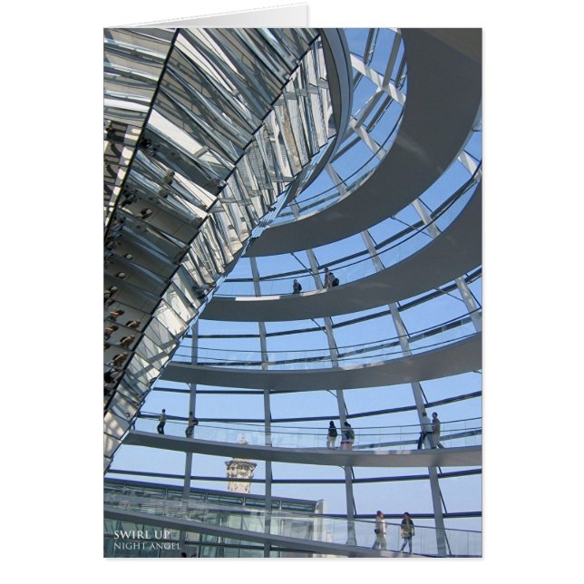 Swirl Hälsningskort (Framsidan)