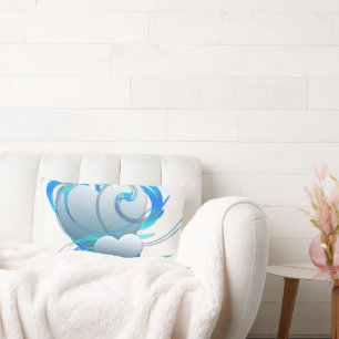 Swirl Hearts Lumbarkudde