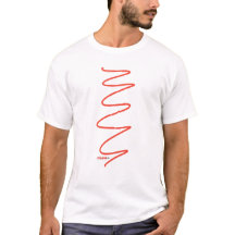 Swirl Inspirational Unisex T-Shirt - Red