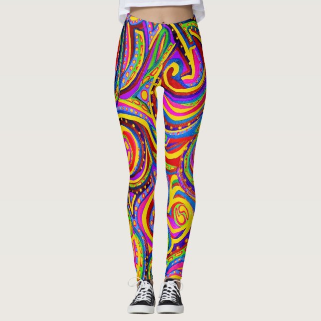 Swirl Leggings (Framsida)