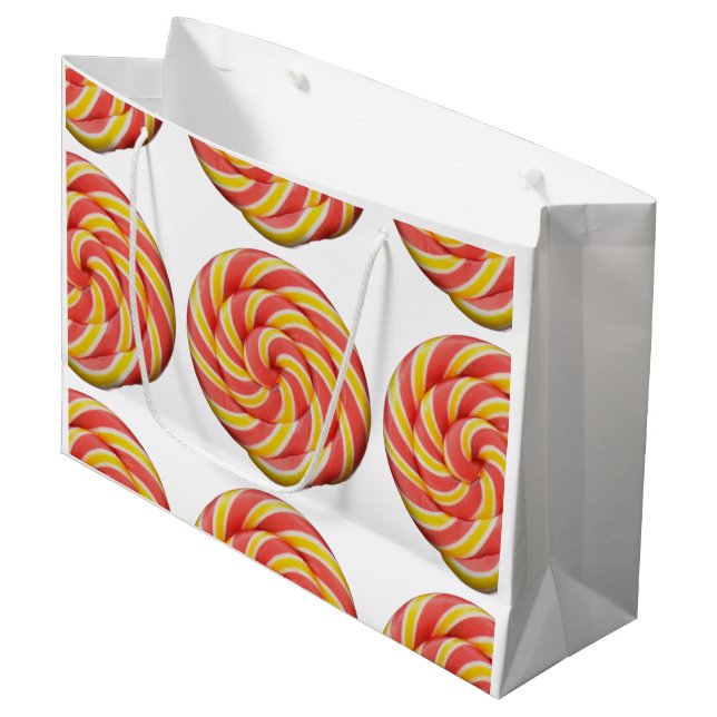 Swirl Lollipop Candy Design (Framsidan Vinklad)