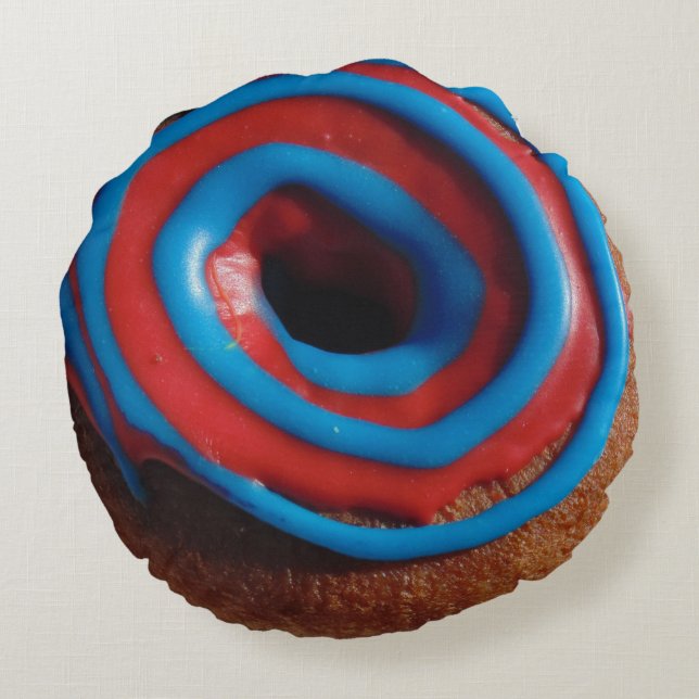 Swirl moghnut (kudde) rund kudde (Baksidan)