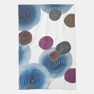 Swirl Mönster, japansk design Kökshandduk