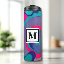 Swirl Mönster Monogram