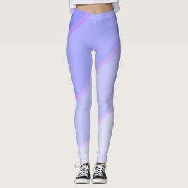 Swirl mönster pastel ombre Lilac Leggings