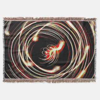 Swirl Motion Burst – Premium Woven Blanket Filt