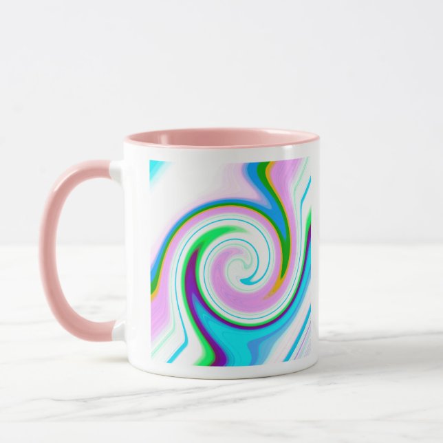Swirl Pastel Mugg (Vänster)